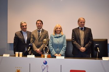 Ricardo Méndez, Ignacio Alonso, Beatriz Argimon y Sebastian Bauzá 