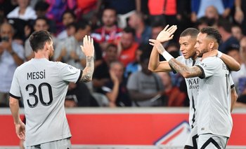 Messi, Mbappé y Neymar: volvieron los abrazos