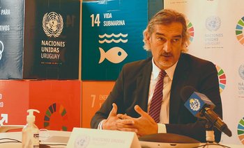Pablo Ruiz Hiebra, representante de ONU en Uruguay