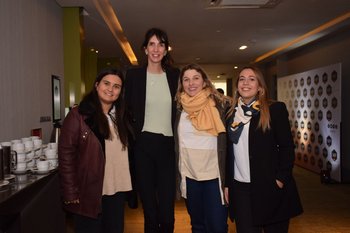 Victoria Martorelli, Jimena Irigaray, Eugenia Torres y Sofia Cardoso