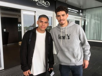 Ocampo y Marichal ya viajaron este sábado hacia España y Rusia, para  sumarse a sus nuevos clubes