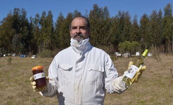 Fernando Blanco Riccetto, la miel de Doña Alicia y una novedad, hidromiel uruguaya.