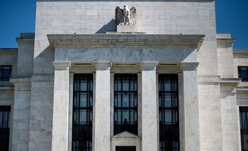 Fachada de la Reserva Federal, Washington D.C., Estados Unidos