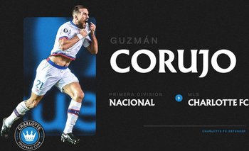 Guzmán Corujo fue presentado en Charlotte FC