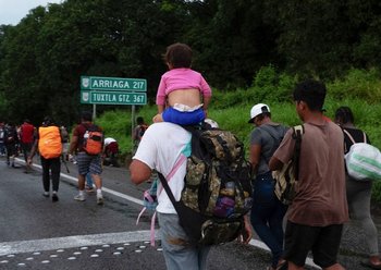 La Comisión de Derechos Humanos de México pidió protección para una nueva caravana de 4.000 migrantes que busca llegar a Estados Unidos
