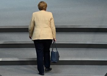 Angela Merkel está hace 16 años en la actividad política de Alemania