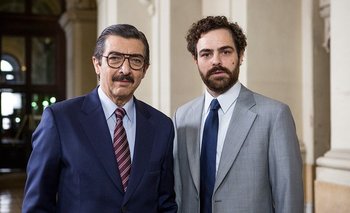 Ricardo Darín y Peter Lanzani son Julio Strasera y Luis Moreno Ocampo