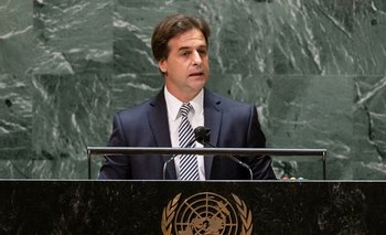 Lacalle Pou en la Asamblea General de la ONU en 2021