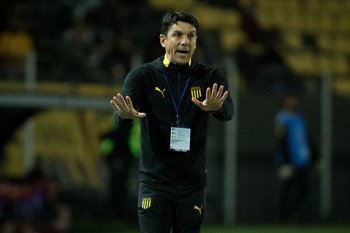 Mauricio Larriera, entrenador de Peñarol
