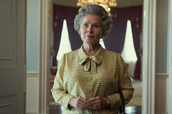Imelda Staunton es la reina Elizabeth II