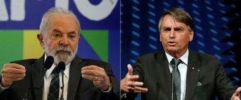 Los candidatos a las elecciones en Brasil, Lula da Silva y Jair Bolsonaro