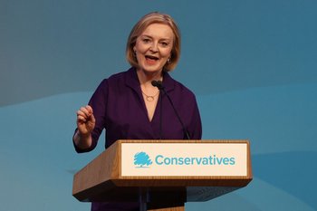 Liz Truss, primera ministra de Reino Unido