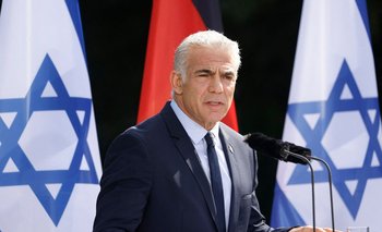 El primer ministro israelí, Yair Lapid, durante su visita a Alemania