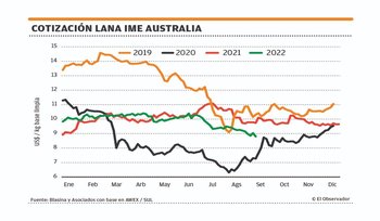 El mercado australiano mostró fluctuaciones.