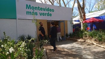 Stand de la Intendencia de Montevideo en la Expo Prado