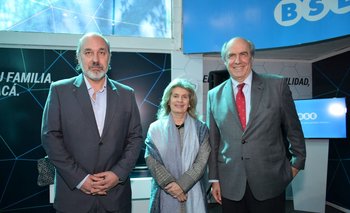 Marcos Othegui, Silvana Olivera y José Amorin Batlle 