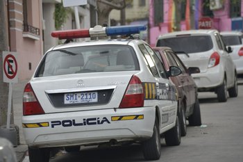 Patrullero de policía de Montevideo