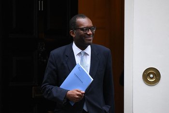 Kwasi Kwarteng, el ministro de Finanzas del Reino Unido