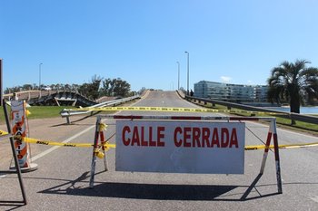 Puente de La Barra cerrado por problemas en su estructura 