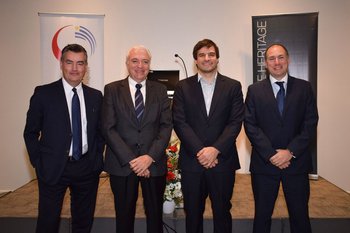Pablo Muró, Alejandro Suzacq, Santiago Sena y Gastón Chahnazaroff 