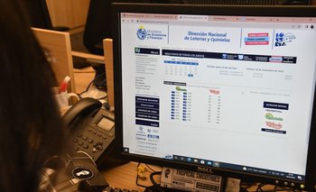 Página web oficial de la Dirección Nacional de Loterías y Quinielas