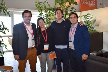 Agustin Rial, Patricia Rodríguez, Alfredo Herrera y Agustin Aguiar