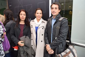 Solange Álvarez, Valeria Giménez y Federico Porto