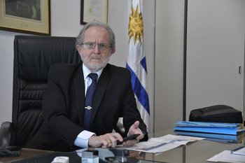 El director de UTE por Cabildo Abierto, Enrique Pées Boz.