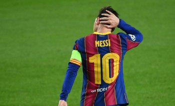 Messi y la 10 de Barcelona