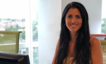 Lucía Cabanas, gerenta de Marketing, Comunicación corporativa y Sustentabilidad de Itaú Uruguay
