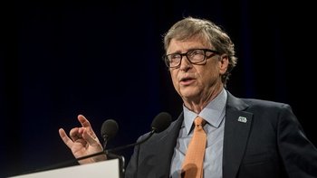 Por primera vez desde 1991 Gates ocupa el cuarto lugar en la lista de multimillonarios, con una fortuna de US$134.000 millones.