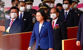 La presidenta de Taiwan, Tsai Ing-wen 