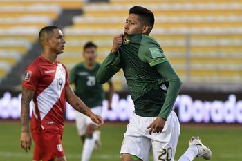 Ramiro Vaca celebra su gol