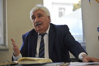 Juan Gómez, el fiscal de Corte, se reunió con Romano