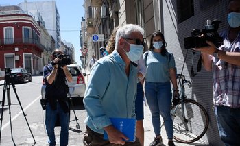 Ramón Méndez llega al juzgado por el caso Gas Sayago