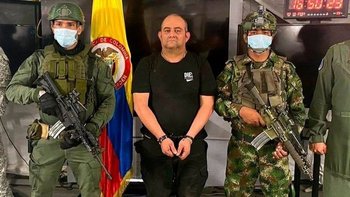 Dairo Antonio Úsuga David, alias Otoniel, fue capturado este fin de semana en Colombia