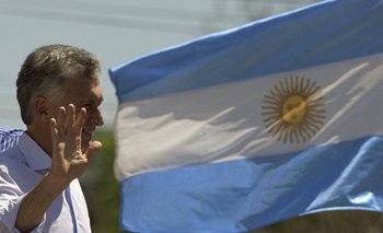 Mauricio Macri en Dolores