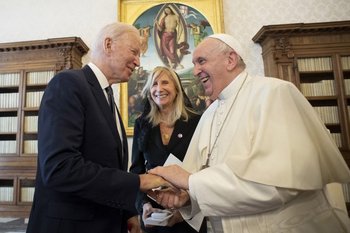 Joe Biden y el Papa Francisco