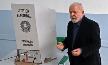 Lula en la primera vuelta de las elecciones de 2022