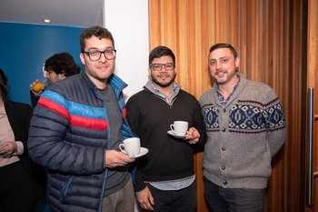 Juan Garcia, Sebastian Fernández y Andrés Moretti