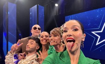 Natalia Oreiro y el jurado de Got Talent