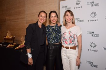 María Noel Riccetto, Chiqui Barbé y Marina Sánchez