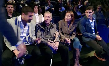 El Maestro Óscar Tabárez en la presentación de Más Futuro de la Mutual de Futbolistas