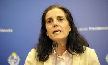 La ministra de Economía y Finanzas, Azucena Arbeleche.