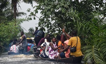 Inundaciones en Nigeria.