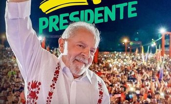 La cuenta de Twitter del Frente Amplio celebró el triunfo de Lula da Silva
