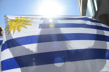 Bandera uruguaya (foto archivo)