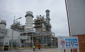 The Punta del Tigre combined cycle plant.