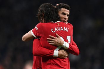 Cavani y Ronaldo
