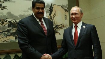 Nicolás Maduro y Vladímir Putin, mandatarios de dos de los países que reconocieron la reelección de Ortega